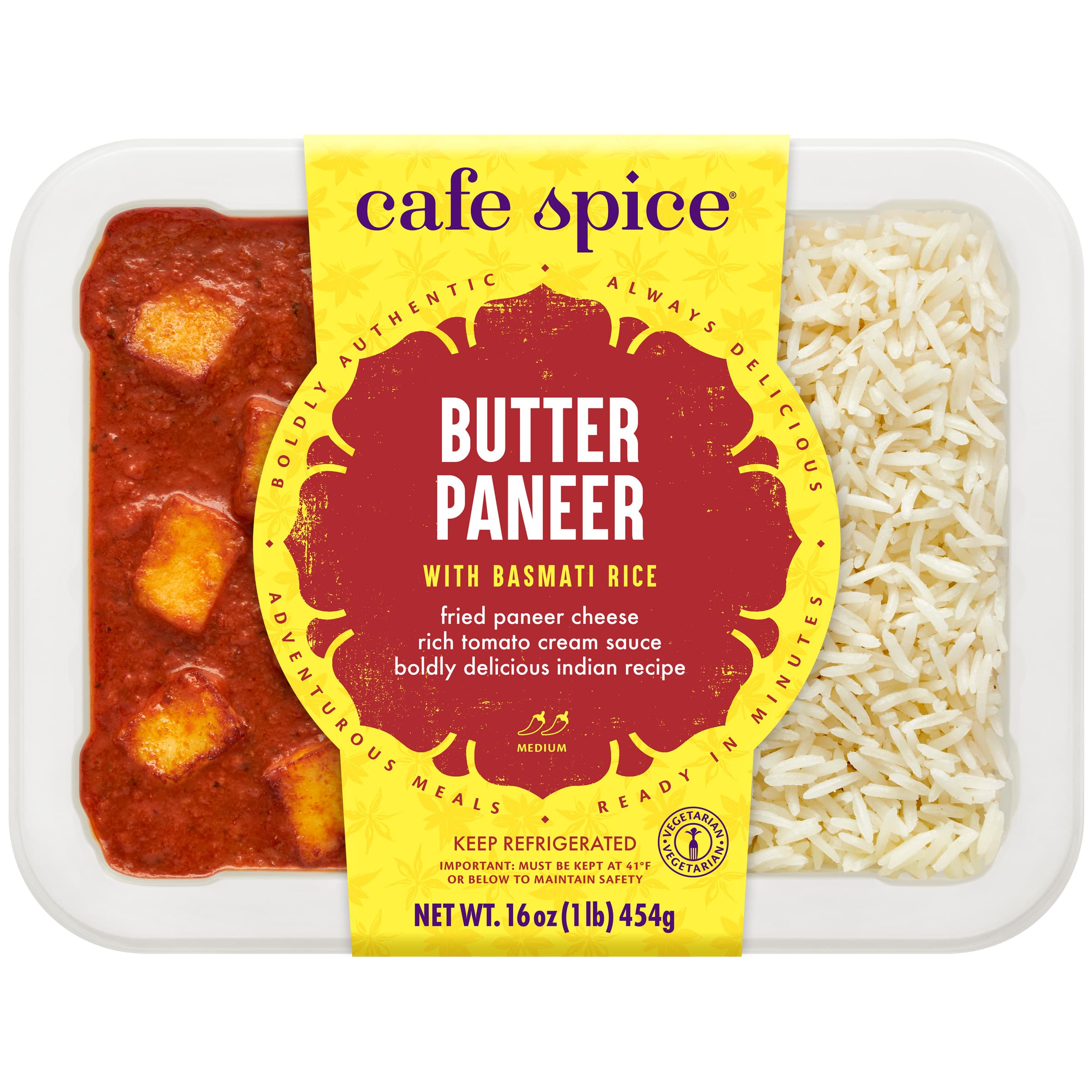 Butter Paneer with Basmati Rice